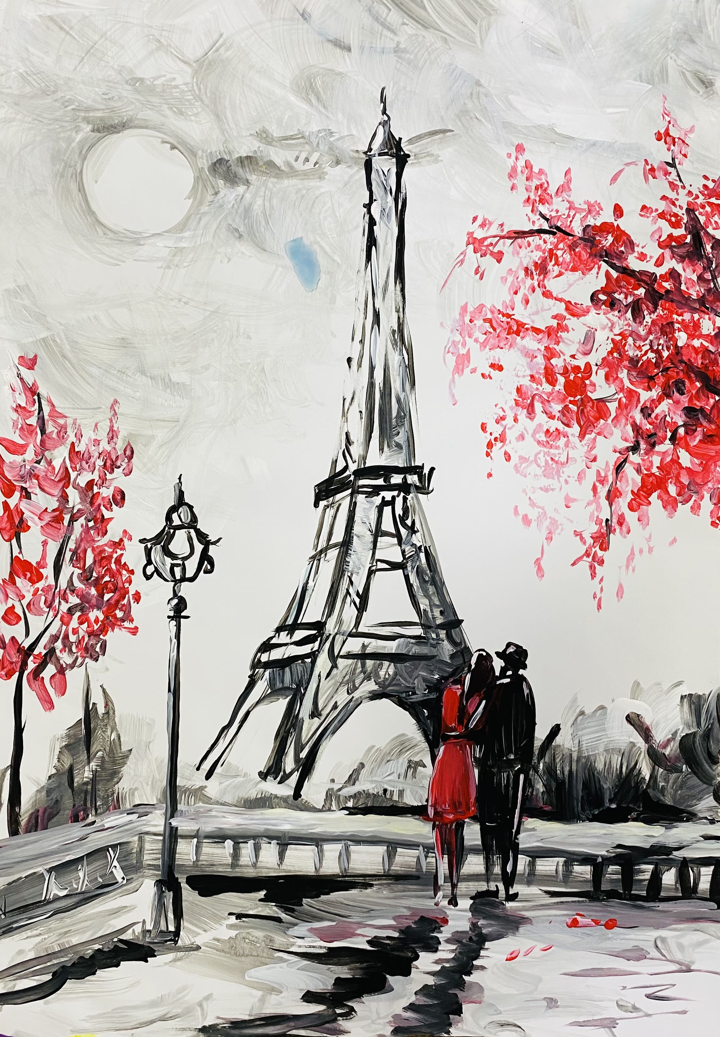Романтика в Париже