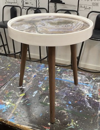Журнальный столик  resin-art